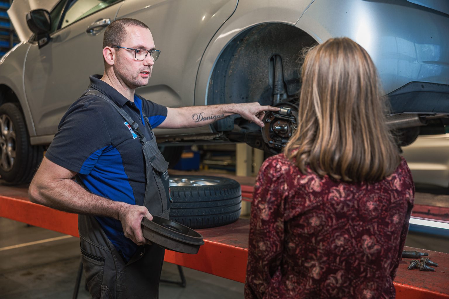 Aan het werk bij Bosch Car Service Beelen